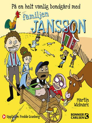 cover image of På en helt vanlig bondgård med familjen Jansson